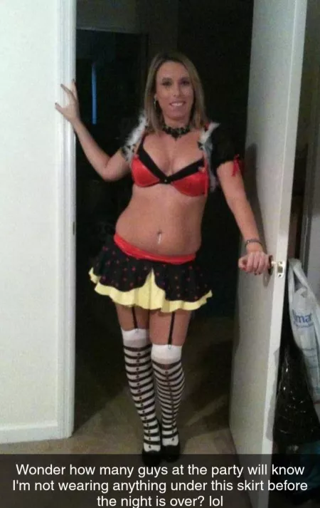 Let's just say more than a handful saw and felt what was under my skirt by MaryElizabethPoe_Ky