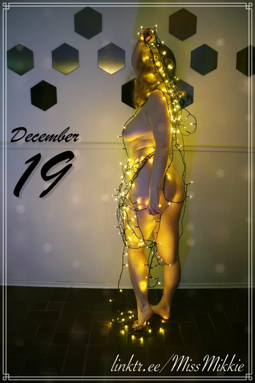 Let’s light up the dark December with this tangled mess. by MissMikkie