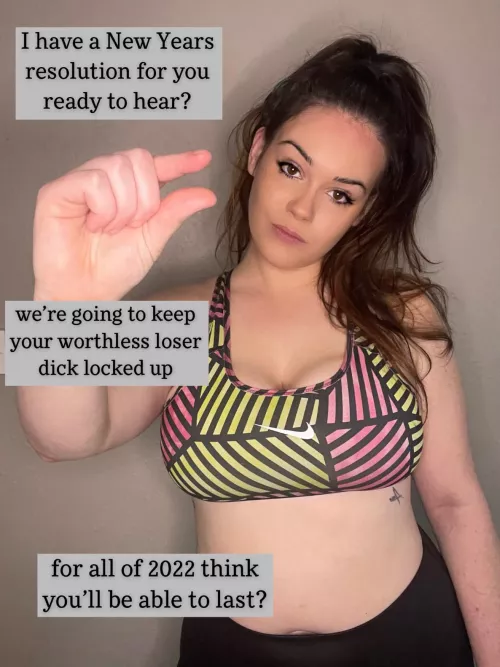 Let’s try a new kind of resolution this year! by mrshumiliation