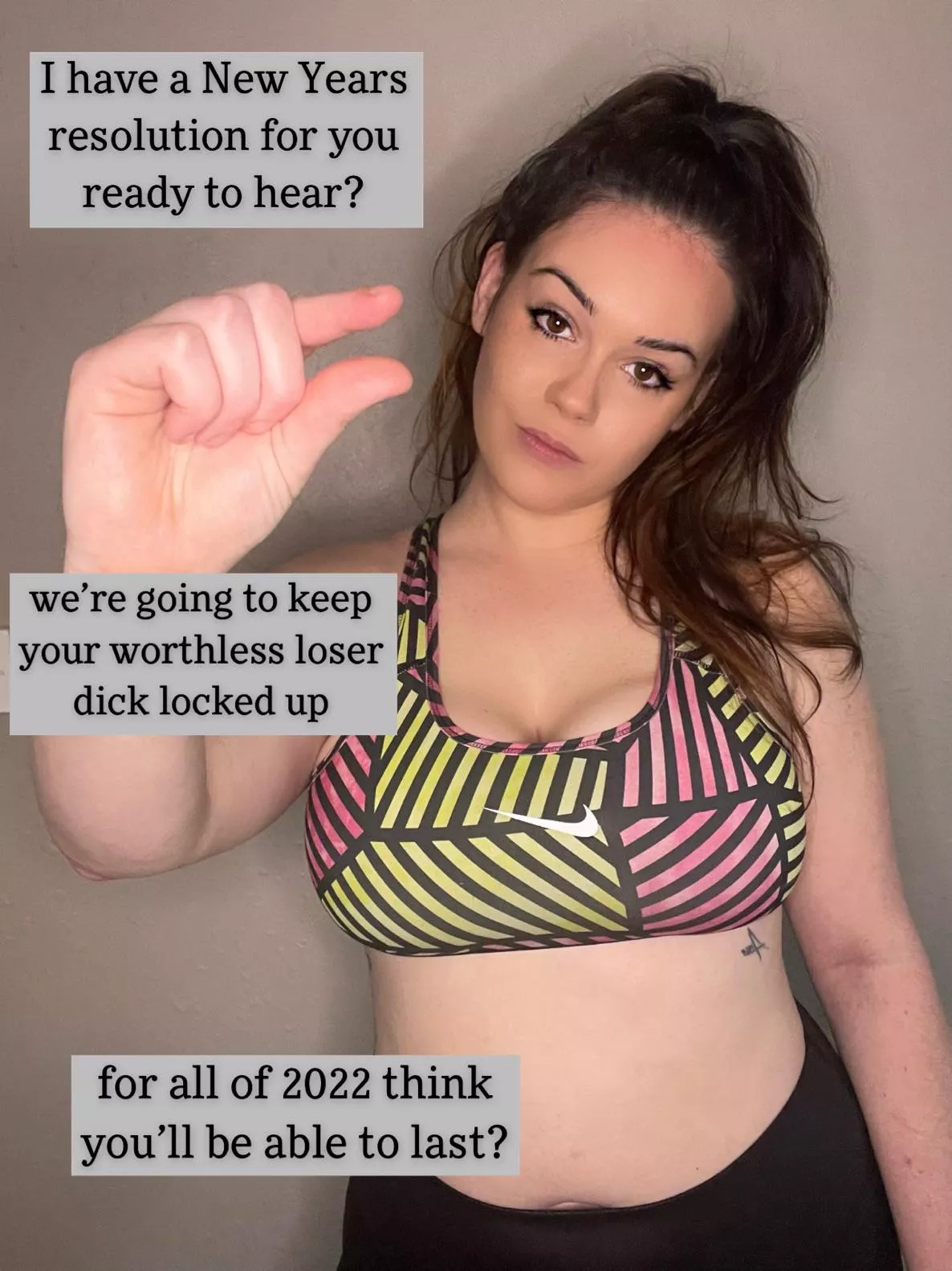 Let’s try a new kind of resolution this year! posted by mrshumiliation