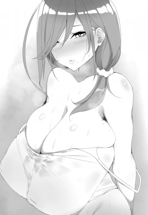 Letting it slip off (@marimo_zz) by A_Manatee