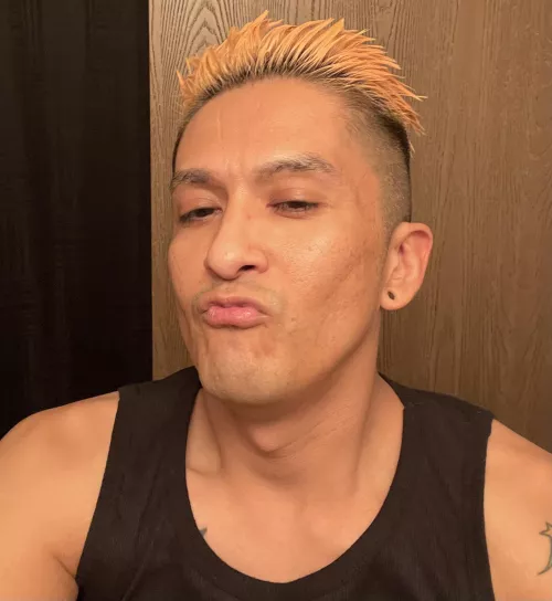 Letting my hair grow out for a more masc look…what do you guys think? by LuckyZombie13