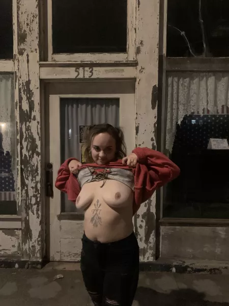 Letting the girls breathe. by Woe6