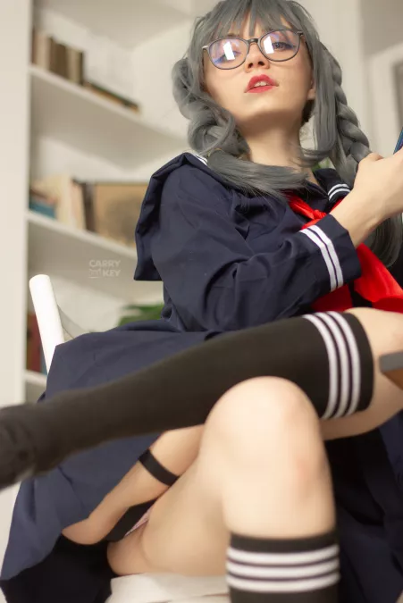 Lewd Japanese high school girl ;) Wanna some special classes? [self] by CarryKey