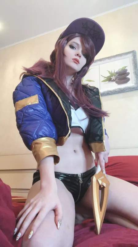 Lewd K/DA Akali from my Onlyfans by irina_sabetskaya