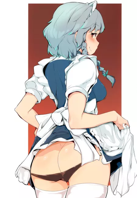 Lewd Maid [Ass] by NitroxTouhou