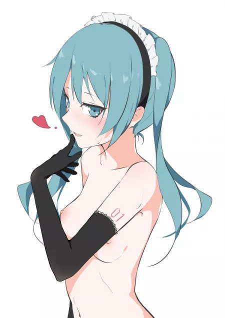 Lewd Maid Miku by MikuLewds4You