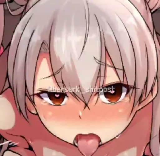 LF Color Source: 1girl, ahegao, blush, open mouth, half closed eyes, hearth eyes, white hair, red eyes by Leave-Puzzleheaded