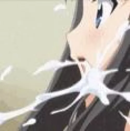 Lf Color source: 1girl, blue eyes, brunette, cumshot, surprised by eyy_gavv