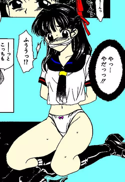 LF Color Source: 1girl highschool stripped kidnapped by OkLiterature5909