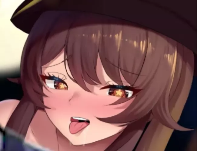 LF Color Source: 1girl, hu tao, genshin impact, tongue out, ahegao by hentaigif1