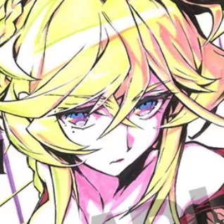 LF Color Source: 1girl, panty & stocking with garterbelt, panty, blonde hair, blue eyes, white skin, mole posted by Leitcht