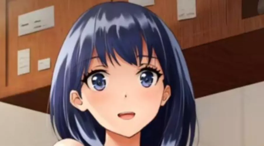 LF color source: 1girl, short hair, black hair, black eyes, smiling by X_BurnerSenpai