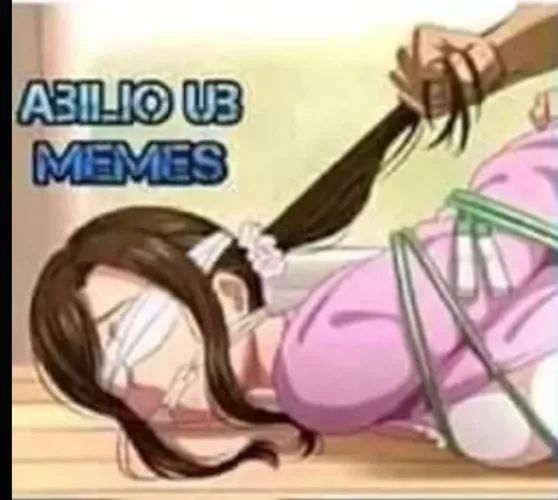 LF color source: 1girl, tied up, blindfolded, brown hair, long hair by BakaKashi