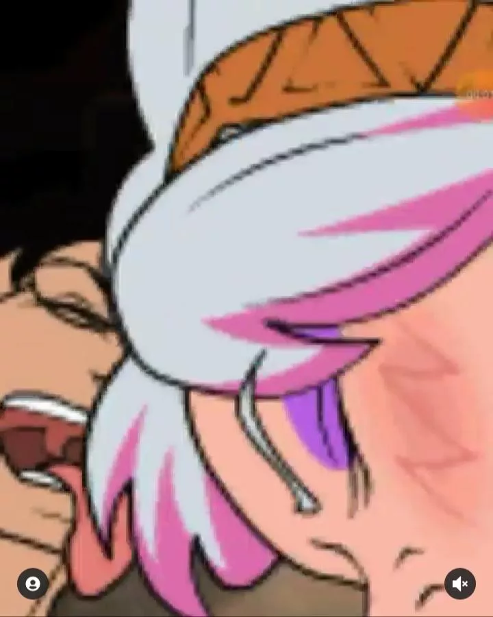 LF COLOR SOURCE: 1girl, white hair, pink hair tip, blowjob, 1boy, glasses, black hair, tongue out. posted by h0eh0e1234