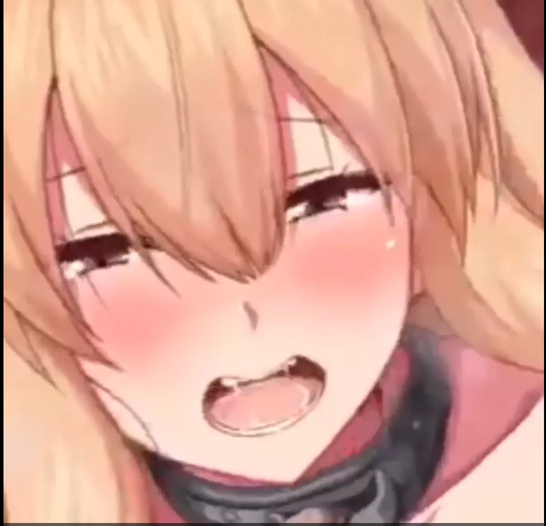 LF color source: 1girl,ahegao,collar,blonde hair posted by thatracistguy12