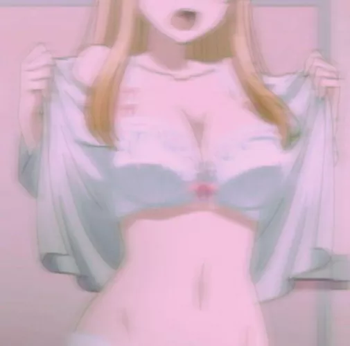 LF Color Source: Blonde, Taking off shirt, Bra by penisrevolver42069