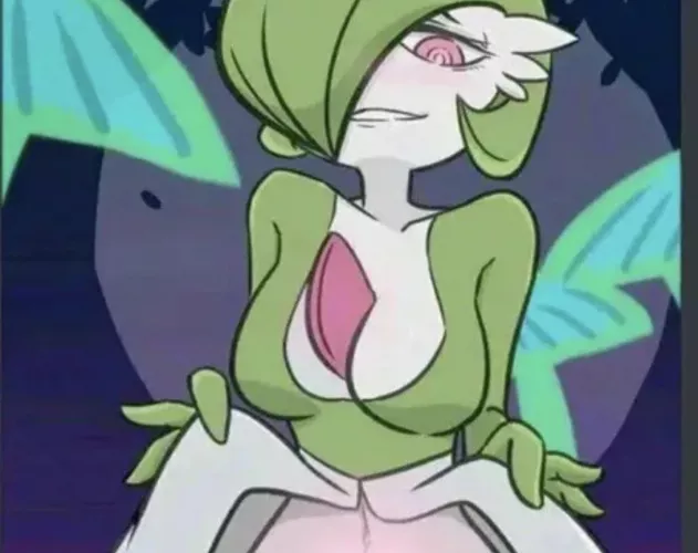 LF color source gardevoir up skirt blush by Loogi200