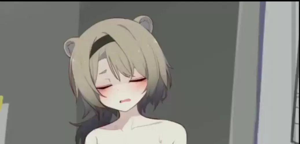 LF color source: grey hair, bear ears?, blush by SnooDoggos5139