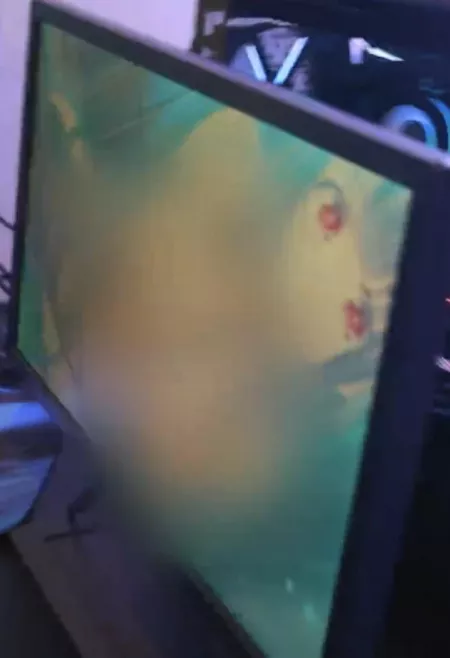 LF Color Source: red eyes 1girl boobs by Dart-_-