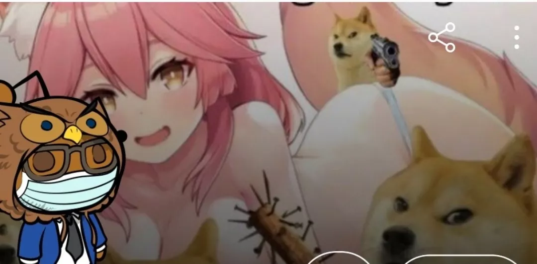 LF Color Source: Tamamo no Mae, Smile, Pink Hair, Animal Ears, Fox Ears, Animal Tail, Fox Tail, Completely Nude, Butt, Golden Eyes, White Pupils, Hair Between Eyebrows, Shoulders, Arched Back posted by Legitimate-Poetry604