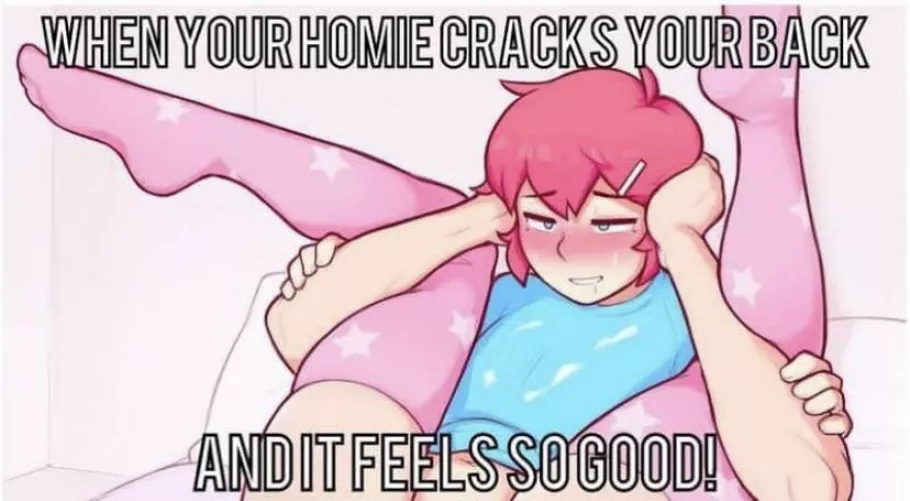 LF Color Source When your homie cracks your back and it feels so good by skivelyhadron