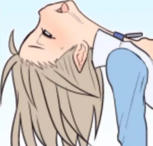 LF color source: white hair, elf girl, blue shirt, ahego by SnooDoggos5139