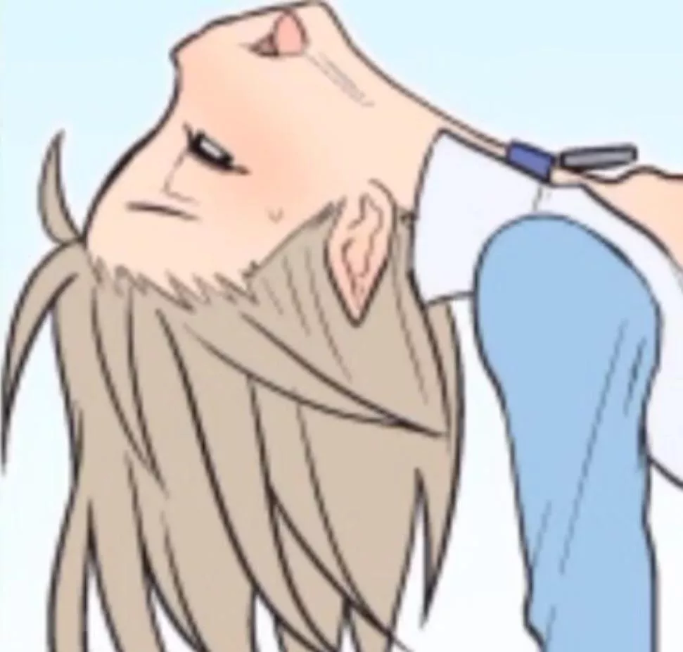 LF color source: white hair, elf girl, blue shirt, ahego posted by SnooDoggos5139