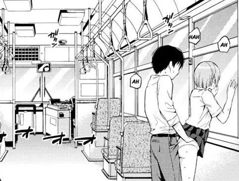 LF Mono Source: 1boy, 1girl, public sex, clothed sex, from behind, bus, skirt, school uniform posted by brnt927
