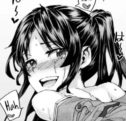 LF Mono Source: 1girl, black hair, ponytail, open mouth by JuztyneRey2711