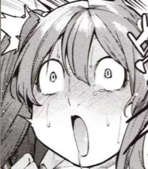 LF mono source: 1girl, saliva, sweating, tears, ahegao, twintails. by tentuiistuan