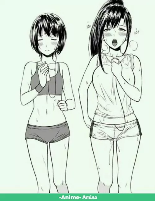 LF Mono Source: 2girl, sweating, sex toy, exhibitionism by Sierra1939