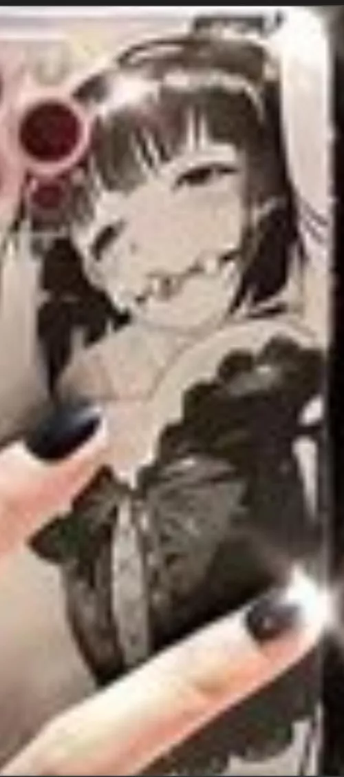 Lf Mono Source: arms up, 1girl, ball gag, bangs, nightwear. by ComboWombo777