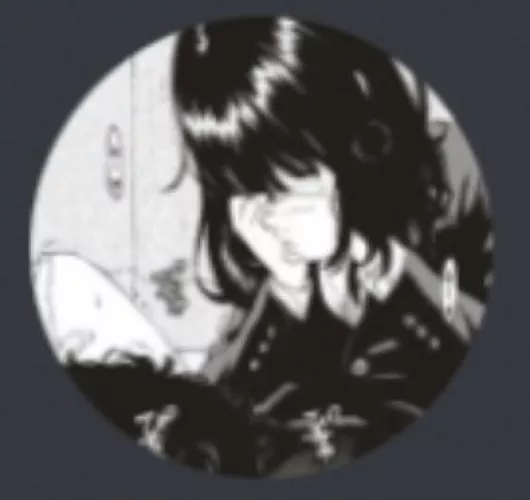 LF Mono Source: Hands covering mouth, 1girl, 1boy, Uniform, Bangs by sorrowfulgoddess