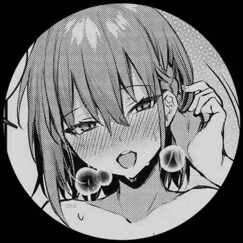 LF Mono Source naked short hair girl sweating and blushing by RoCaP23