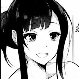 LF Mono Source: smile, long hair, cropped posted by le_bucketmaster