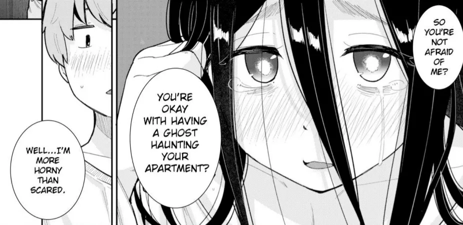 LF Mono Source: So you're not afraid of me? You're ok with having ghost haunting your apartment? by Attention_Ambitious