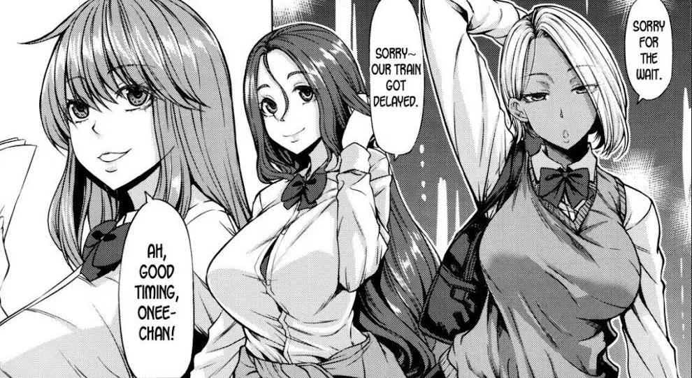 LF Mono Source: Sorry for the wait. Our train got delayed. Ahh good timing, onee-chan posted by NCKZMA