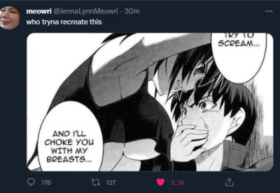 LF Mono Source 'Try To Scream... And I'll Choke You With My Breasts...' posted by wavenuwu