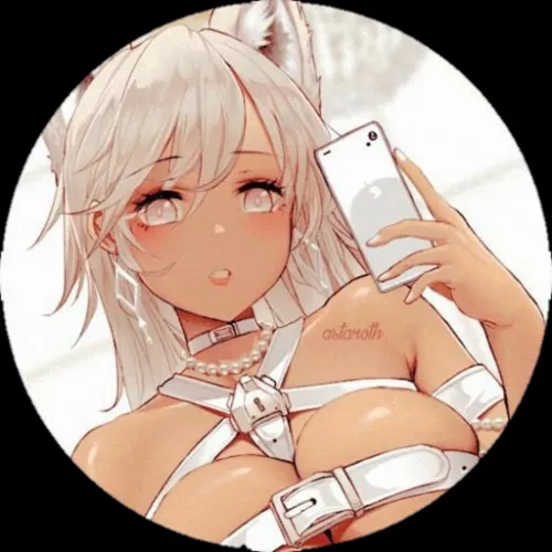 LF Mono source:Neko girl/Fox girl,Bondage,Harness,Tanned/Dark skin,Cellphone by Ueno21