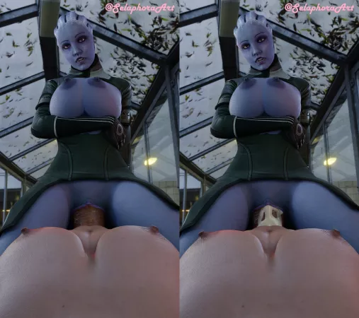 Liara creampied (SelaphoraArt) by EroExarch