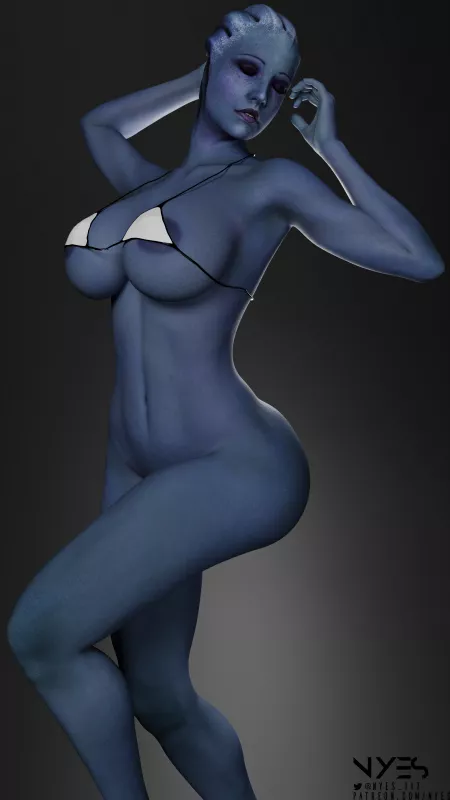 Liara's sexy bra (Nyes) by Nyes117