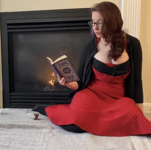 Librarian meets pin up by Big-Statement-1363