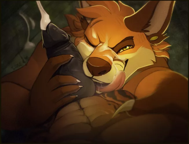 Lick (SaberGhatz) by SparklyLizard