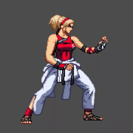 Lidia Sobieska pixel art (HienKong) [Tekken 7] by Souted