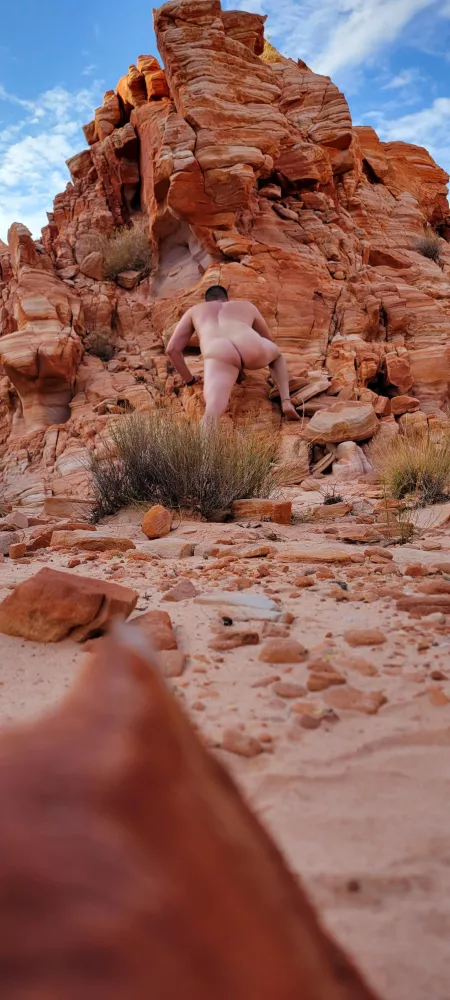 Life becomes more beautiful the further you climb... by Barefoot_Adventurer