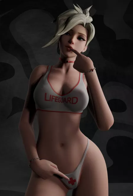 Lifeguard Mercy (GladionAnimated) by Kuro-Oji