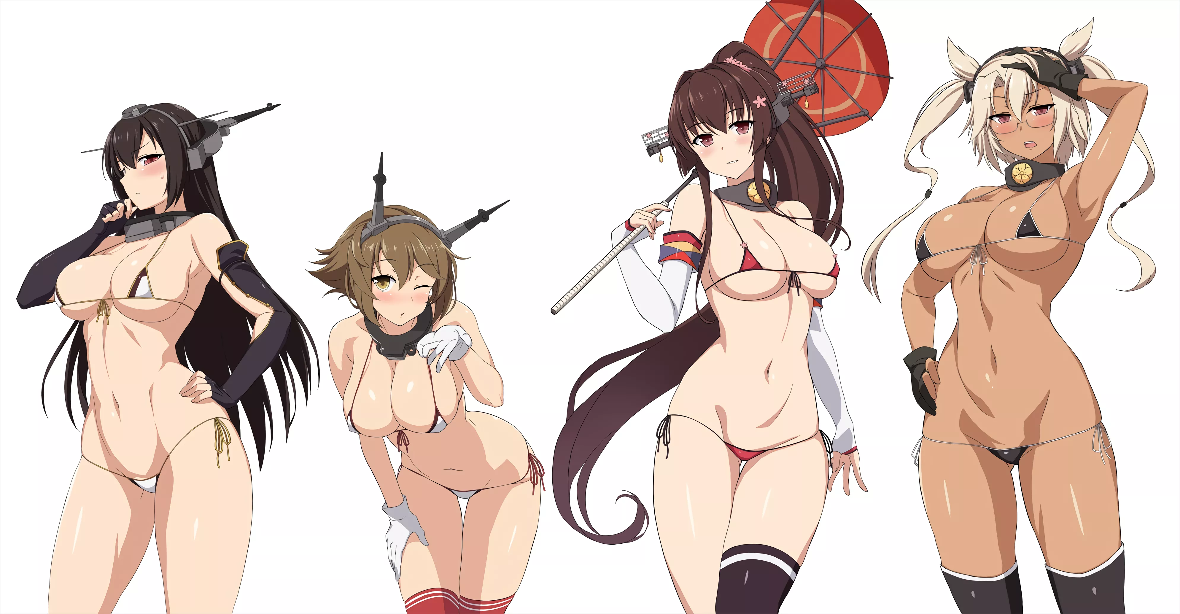 Light armor mod 3978 x 2070 (Kantai Collection) posted by AutisticRetardFagot