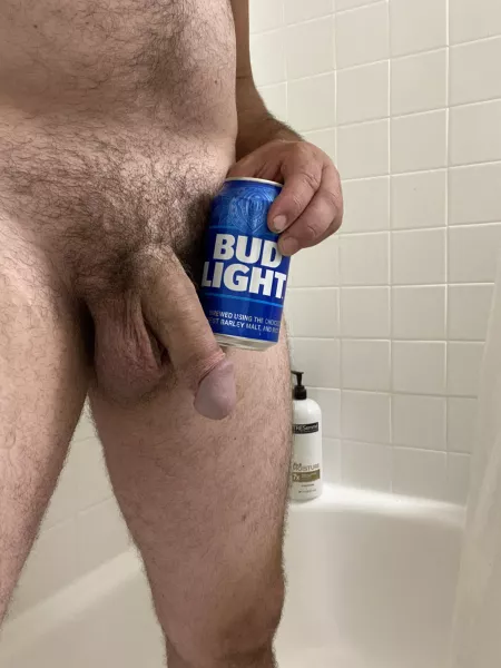 Light beer, heavy cock by dgaf69420