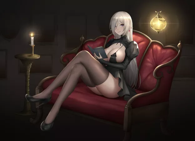 Light Reading (Nyatokanyaru) [Original ] by sequence_string